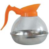 CRESTWARE PD64D Orange 64 oz. Decaf Decanter