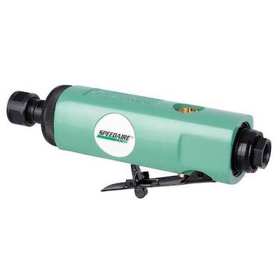 SPEEDAIRE 21AA88 Straight Die Grinder, 1/4 in NPT Female Air Inlet, 1/4 in
