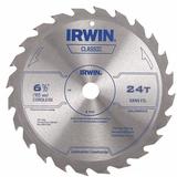 IRWIN 15120 6-1/2",24-Teeth Saw Blade,Steel