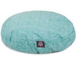 Majestic Pet Products Southwest Pet Bed Pillow Polyester in Green/Blue/White | 5 H x 36 W x 36 D in | Wayfair 78899550884