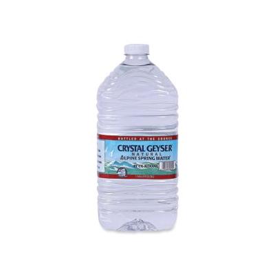 "Crystal Geyser Alpine Spring Water, 1 Gallon, 6 Bottles, 48 Cartons (Cgw12514)"