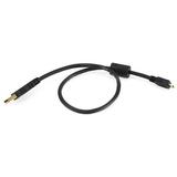 Monoprice USB 2.0 Cable 1.5 ft.L Black 5456