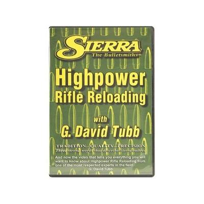 Sierra Video "High-Power Rifle Reloading" with G. David Tubb DVD SKU - 986260
