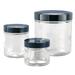 KIMBLE CHASE 5413289C-21 Straight-Side Jar,170mm H,Vinyl,PK12