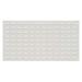 QUANTUM STORAGE SYSTEMS QLP-3619HC Steel Louvered Panel, 36 in W x 1/4 in D x