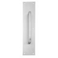 IVES 8302-8 US32D 3.5X15 Door Pull Plate, Stainless Steel, 15"L x 3.5"W, 1.5"
