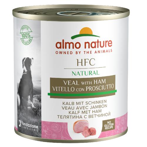 6x290g HFC - Kalb mit Schinken Almo Nature Classic Hundefutter nass