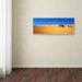 Trademark Fine Art "Burra Homestead, SA" by David Evans Photographic Print on Wrapped Canvas Canvas | 8 H x 24 W x 2 D in | Wayfair DE0027-C824GG