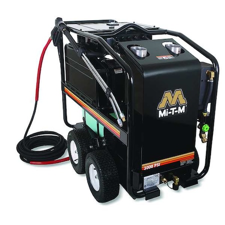 MI-T-M GH-3004-SM30 Medium Duty 3000 psi 3.5 gpm Hot Water Electric Pressure
