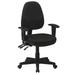 OFFICE STAR 36427-231 Desk Chair, Fabric, 15-1/4" to 20-1/2" Height, Adjustable