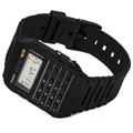 Casio Casio-CA53W-1Z Watch, Black/White, PEQUEÑO, strip