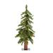 Vickerman 362273 - 2' x 16.5" Artificial Natural Alpine 35 Multi-Color Lights Christmas Tree (A805122)