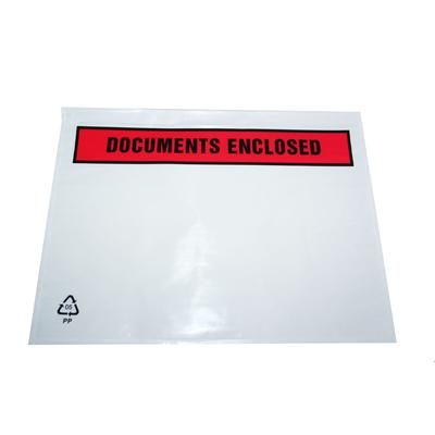 1000 x Document Enclosed Wallets - Printed 158 x 110mm (A6)