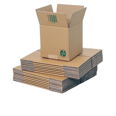 20 x Double Wall Cardboard Boxes 205 x 205 x 205mm (8x8x8ins)