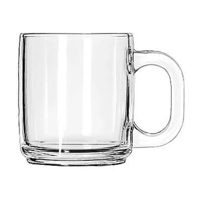 Libbey 10 oz Glass Coffee Mug Set