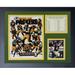Legends Never Die Bay Packers 1996 Champs Framed Memorabilia Paper in Green | 12.5 H x 15.5 W x 1 D in | Wayfair 11473U