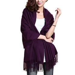 NOVAWO Extra Large Cashmere Wool Shawl Wrap Super Warm Scarf for Women and Men (7 colors)