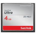 SanDisk Ultra Compact Flash 4 GB UDMA7 Memory Card up to 25 MB/s