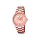 Festina Women's Quartz Watch with Rose Gold Dial Analogue Display and Rose Gold Stainless Steel Plated Bracelet F16721/2