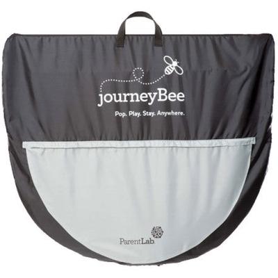 Angelcare journeyBee Portable Crib in Black and Silver