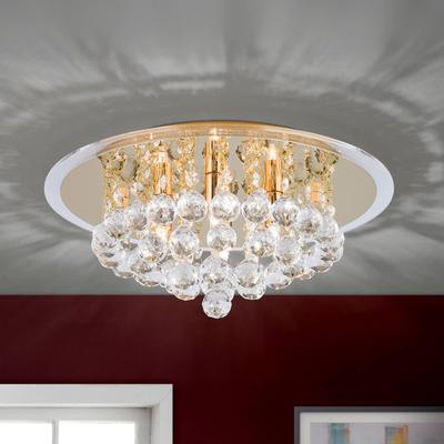 Orion Ausdrucksstarke Kristall-Deckenleuchte TUILA 38 cm