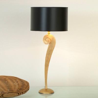 Holländer Tischleuchte Lorgolioso in Gold-Schwarz Image