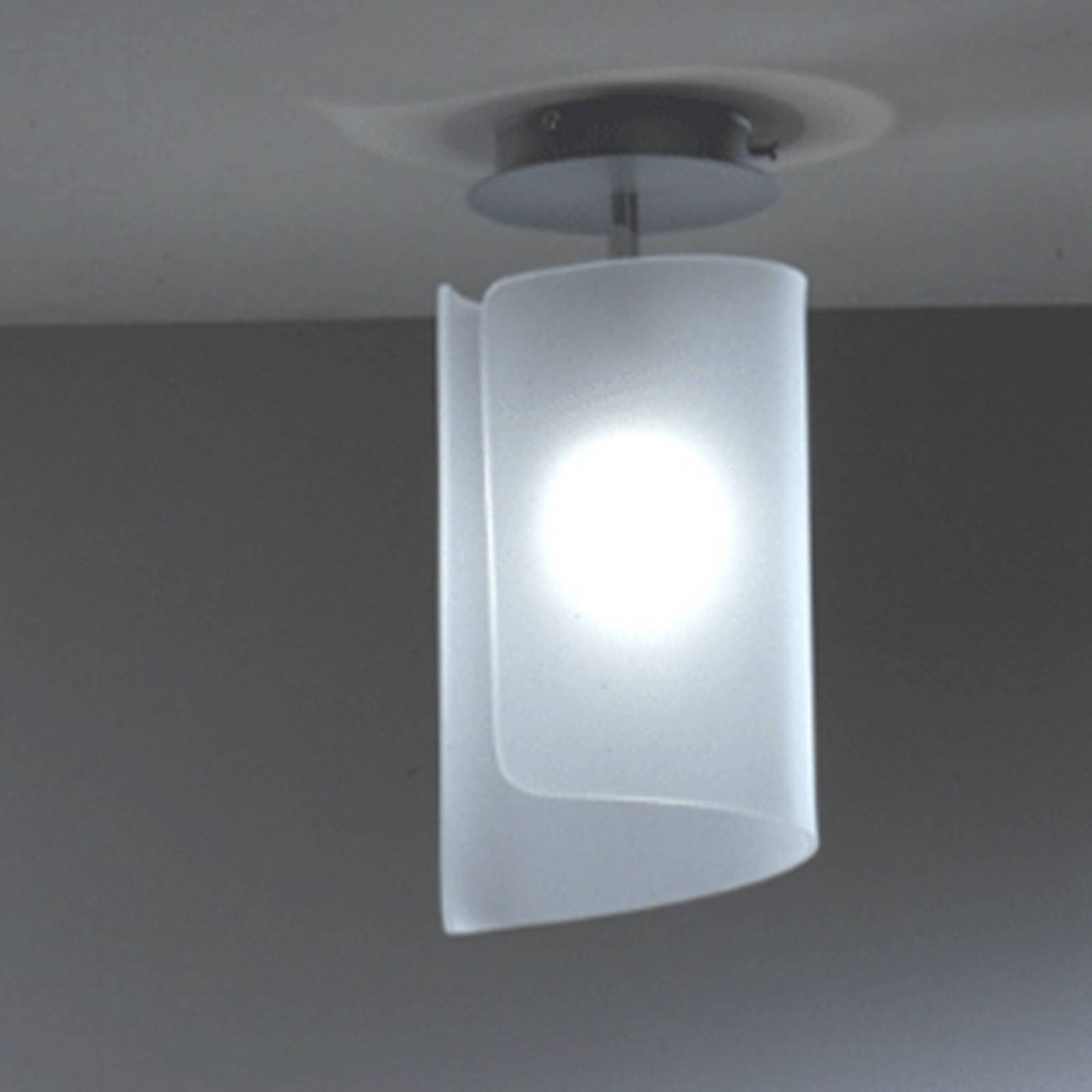 Selène Deckenlampe PAPIRO, dimmbar, für Schlafzimmer, Metall, Modern, Deckenlampe