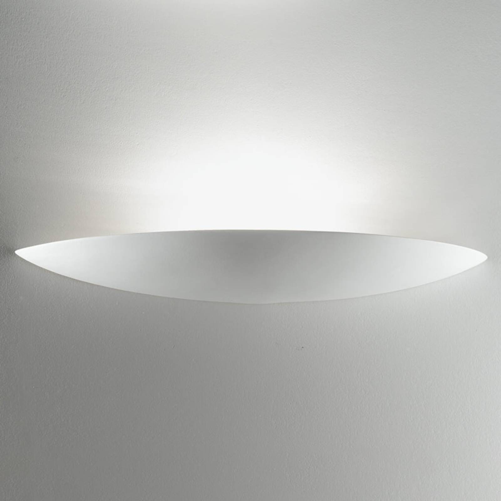 austrolux Wandfluter ELEGANCE, dimmbar, weiß / opal, für Flurbereich, Keramik, Modern, Wandleuchte, Wandlampe Innen