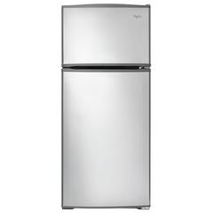 Whirlpool 16.0 Cu. Ft. Top-Freezer Refrigerator - Monochromatic Stainless-Steel - WRT316SFDM