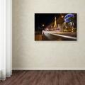 Trademark Fine Art "Las Vegas Blvd" by David Ayash Photographic Print on Wrapped Canvas Canvas | 12 H x 19 W x 2 D in | Wayfair MA0518-C1219GG