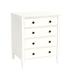 Sidney 4 Drawer Side Table - Rubbed Soft White - Ballard Designs - Ballard Designs