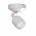 WAC Lighting 1 - Light 3.375" Simple Bell Directional & Spotlight Metal in White | 6.25 H x 4.5 W x 2.75 D in | Wayfair ME-808LED-WT