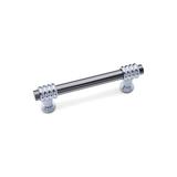 Rk International CP Series 3" Center to Center Bar Pull Metal in Gray/Black | 0.5625 W in | Wayfair CP 36 CN