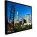 ArtWall Cleveland 13 by Cody York - Photograph Print on Canvas in Blue/Brown | 16 H x 24 W x 2 D in | Wayfair 0yor026a1624f