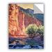 ArtWall The West Fork by Rick Kersten Removable Wall Decal Canvas/Fabric in Blue/Brown/Green | 14 H x 18 W in | Wayfair 0ker044a1418p
