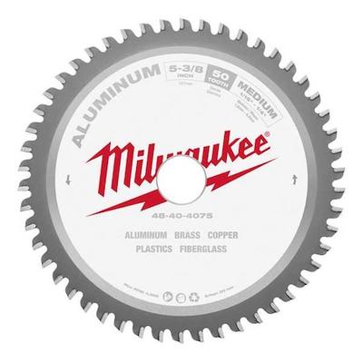 MILWAUKEE TOOL 48-40-4075 5 3/8 in Aluminum Cutting Circular Saw Blade (25/32