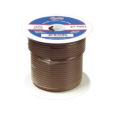 BATTERY DOCTOR 87-9101 Primary Wire, GPT, 22 AWG, 1C C, Brown, PVC, Stranded,