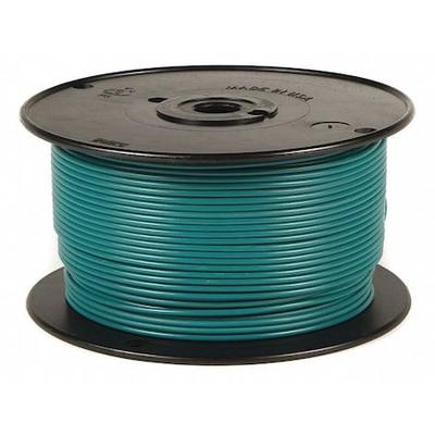 GROTE 87-6006 Primary Wire, GPT, 12 AWG, 1C C, Green, PVC, Stranded, 60V, 100