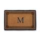 Windsor Monogrammed Coco Door Mat - 36" x 72", V - Frontgate