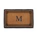 Windsor Monogrammed Coco Door Mat - 30" x 48", Q - Frontgate