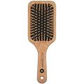 Natur-Haar-Bürste Holz Fripac-Medis Natural Line Paddle-Brush, 9-reihig, zum täglichen Durchkämmen und Entwirren der Haare, abgerundete Borsten, antistatisch für lange und dicke Haare