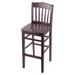 Holland Bar Stool Solid Wood 25" Counter Stool Wood in Brown | 40 H in | Wayfair 311025DCDC