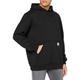 Carhartt Men's Midweight Sweatshirt Workwear Hooded Sweater Original Fit Black, L, L