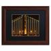 Trademark Fine Art 'Bay Bridge - San Francisco' by David Ayash Framed Photographic Print Canvas, Wood | 11 H x 14 W x 0.5 D in | Wayfair