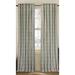 Gracious Living Exotic Cotton Blend Geometric Semi-Sheer Rod Pocket Single Curtain Panel Cotton Blend in Gray | 96 H in | Wayfair EXOMIS0096