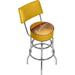 Trademark Global NBA 31" Swivel Bar Stool Metal in Gray | 41.75 H x 20 W x 20 D in | Wayfair NBA1100HC-CC