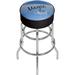 Trademark Global NBA Swivel 31" Bar Stool Upholstered/Metal in Gray | 31 H x 20 W x 20 D in | Wayfair NBA1000HC-OM