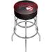 Trademark Global NBA Swivel 31" Bar Stool Upholstered/Metal in Gray | 31 H x 20 W x 20 D in | Wayfair NBA1000HC-AH