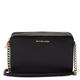 Michael Kors Women Jet Set Large Bag, Black (Black), One Size