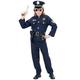 "POLICEMAN" (coat, pants, belt with holster, hat) - (128 cm / 5-7 Years)